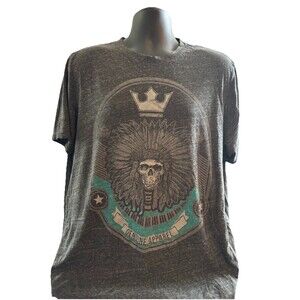 Helix T Shirt Mens XXL 2X Large Black Instinct Is A Virtue Graphic Print Tee